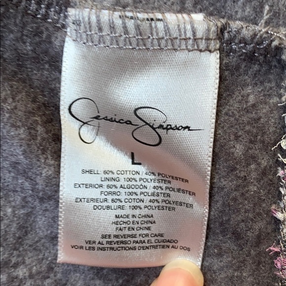Jessica Simpson Grey Jacket - Picture 3 of 5